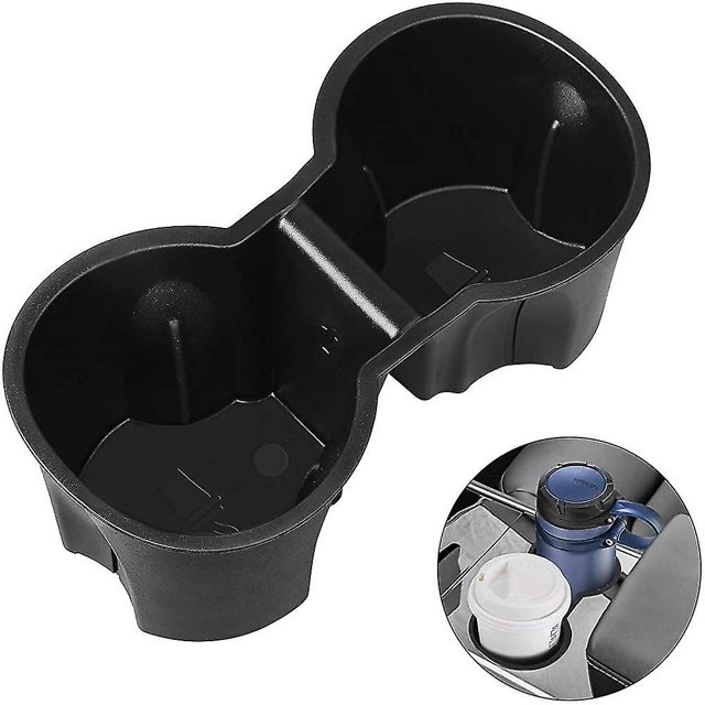 Portavasos de silicona para consola central, para Tesla modelo 3, modelo Y. Portavasos