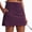 Purple, variant on Pinspark 16" Golf Skorts for Woman Tummy Control Tennis Skirt with Shorts Underneath Quick Dry Running Athletic Skort Summer