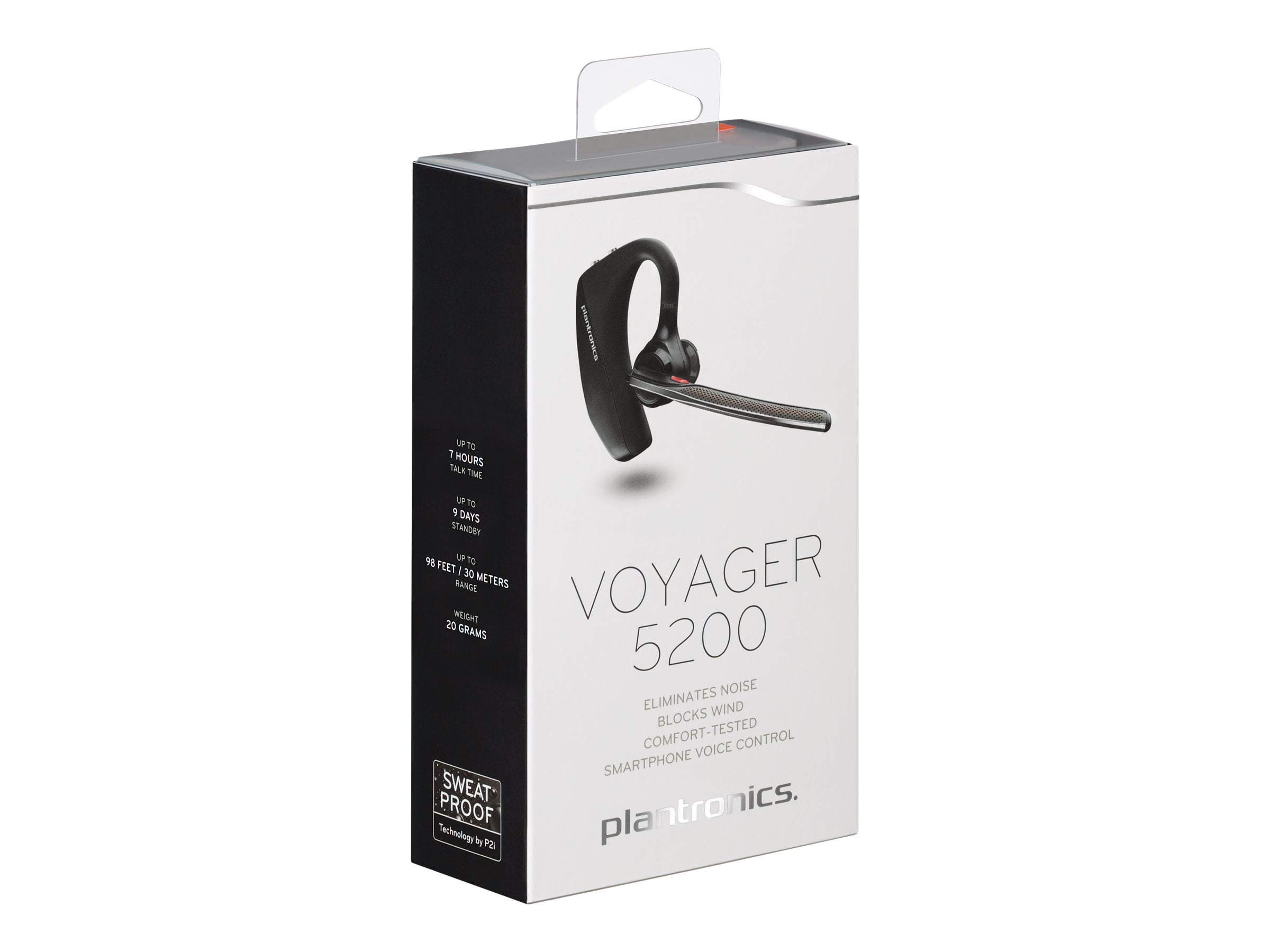 plantronics voyager 5200 premium hd bluetooth headset with windsmart technology