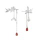 thumbnail image 1 of Pendientes Tian Guan Ci Fu Funcionarios del cielo bendiciendo los pendientes Hua Cheng Xielian, 1 of 1