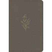 KJV Large Print Compact Reference Bible, Clay Leathertouch, (Hardcover)