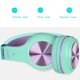 thumbnail image 3 of Auriculares Bluetooth Riwbox XBT-80 Morado Verde, 3 of 3