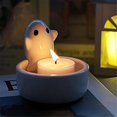 thumbnail image 4 of Ceramic Bowl Candle Holder, for Halloween Party Decor Candle Holder, 4 of 5