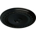 thumbnail image 3 of 31 1/8"OD x 1 1/2"P Carlsbad Ceiling Medallion Jet Black Finished, 3 of 6