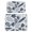 White-927, variant on Exotic Floral Coffee Bar Mat, Summer Aesthetic Diatom Mud Dish Drying Pad, Tropical Vibes Kitchen Counter Mat