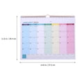 thumbnail image 4 of Mobutofu Note Taking Calendar Perpetual Calendars Paper for Home Office 1Pcs, 4 of 6