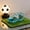 Blue, variant on QuanTara Soccer Cleats Sand Timer Stress Toy - 10ml Desk Merchandise, Office Stress Relief, Fidget Toy, Miniature Soccer Shoe, Plastic, 3.15x1.57in, Novelty Gift, Decorative Desk Ornament