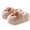 Khaki, variant on XIMIN Women's Mushroom Cute Cotton Slippers Lightweight Memory Foam Cartoon Fuzzy Plush Slippers Winter Warm Home Slippers Indoor Outdoor Shoes