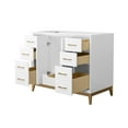 thumbnail image 3 of Wyndham Collection WCH818142SWZCXSXXMXX Amici 42" Single Free Standing Vanity Cabinet Only, 3 of 7