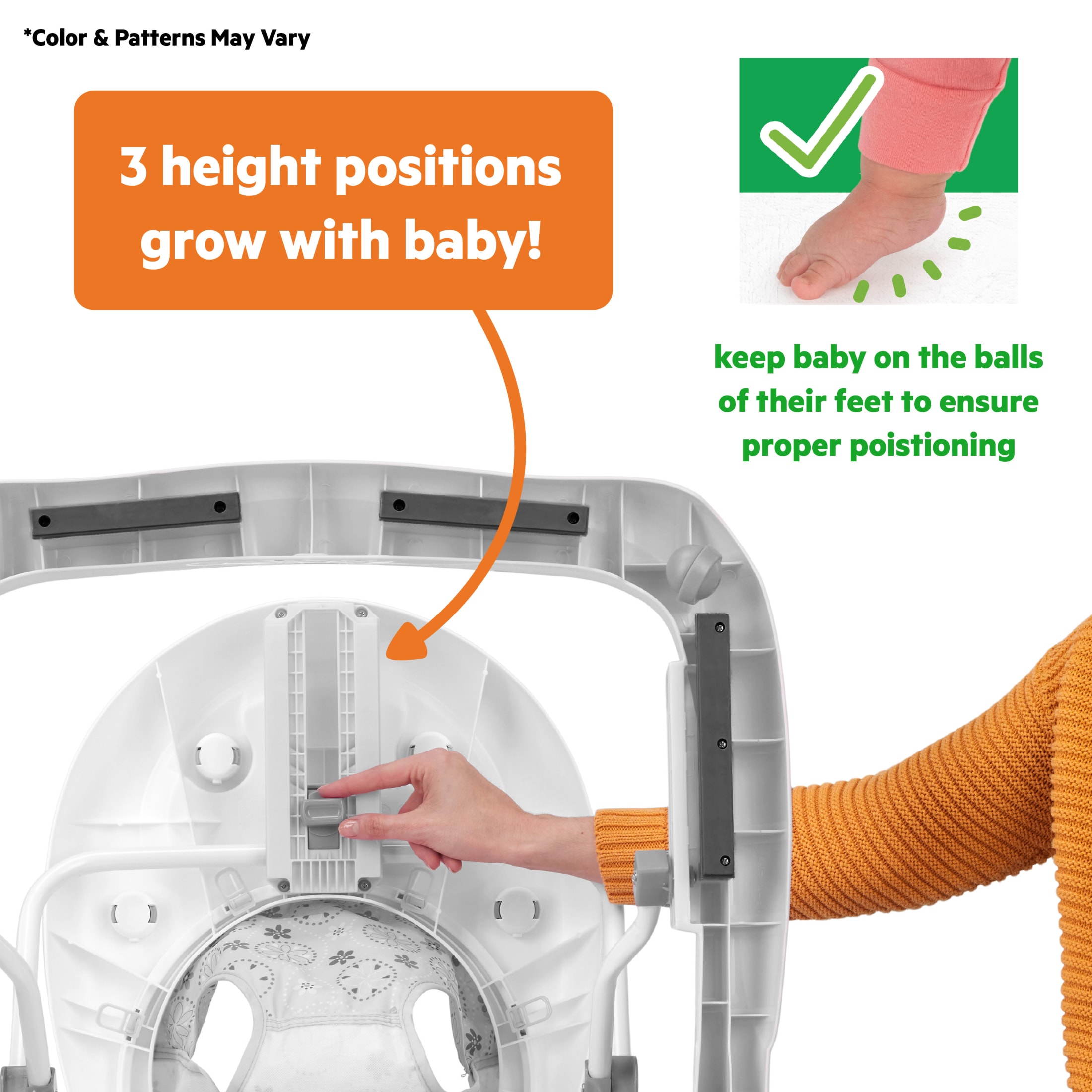 Bright Starts Wanderlights 2-in-1 Baby Walker for Infants photo 8