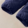thumbnail image 5 of Busydd Baby Girl Romper 0-2 Years Winter Warm Hooded Zipper Baby Girl Clothes Rompers Casual Solid Color Long Sleeve Infant Boy Clothes 1-2 Years, 5 of 7