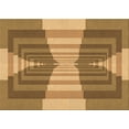 thumbnail image 1 of Ahgly Company Indoor Rectangle Patterned School Bus Yellow Area Rugs, 2' x 3', 1 of 6