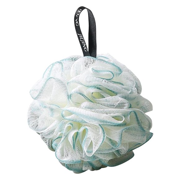 TIMIFIS Éponges de Bain Luffas de Douche Boules en Maille Éponge 4 Couleurs Unies pour Gel Douche Salle de Bain Hommes Femmes crubber Nettoyage Luffa Accessoires de Bain Cadeaux pour Maman pring