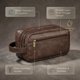 thumbnail image 2 of Neceser de aseo colgante para hombre, gran capacidad, kit de viaje para baño y viaje, bolsa de afeitar impermeable, almacenamiento multicompartimento, artículos esenciales para aseo de baño, 2 of 4