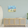 thumbnail image 2 of Stupell Industries Summer Sun Sailboat Chairs Painting Gallery Wrapped Canvas Print Wall Art, Design by Paul Brent, 2 of 7