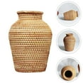 thumbnail image 6 of XKHHLH Wicker Flower Basket Vase Rustic Rattan Plant Holder Basket Woven Straw Dried Flower Vase Country Style Decorative French Tall Floor for Bathroom Bedroom Living Room, 6 of 9