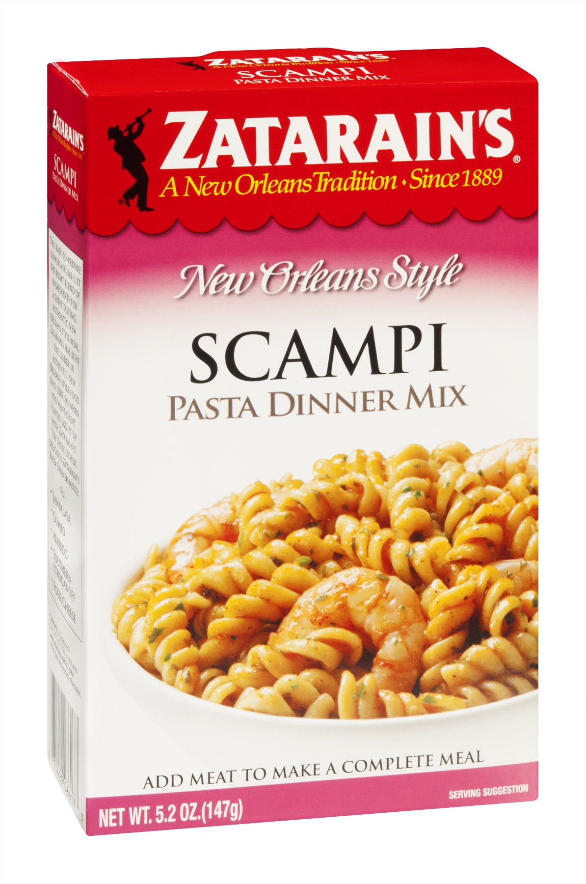 Zatarain's Scampi Pasta Dinner Mix, 5.2 OZ (Pack of 2)