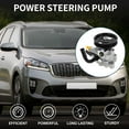 thumbnail image 2 of Power Steering Pump with Pulley No.57100-3E000/5781/13793 for Kia Sorento LX 3.5L V6 2003-2006, 2 of 8