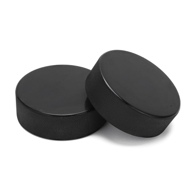 Ice Pucks, Hard Elastic Solid Rubber Practice Hockey Pucks Wear Resistance For Ice Hockey