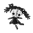 thumbnail image 2 of 3D Printed Articulated Horror Doll, coraline doll，Twin-Tailed Spooky Jointed Figurine, Cute Creepy Collectible Decor Gift for Horror Fans, 2 of 6