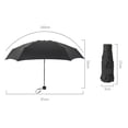 thumbnail image 4 of Small Mini Umbrella with Case Light Compact Design Perfect for Travel ,Travel Umbrella Mini Umbrellas for Rain Sun&Rain Lightweight Small UV Sun Umbrella Compact Suit for Pocket with Case, 4 of 6