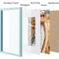thumbnail image 4 of Vittanly 11x14 Picture Frame, Display Pictures 8x10 with Mat or 11x14 without Mat, Photo Frame for Wall or Table Top Display, Light Blue, 1 Pack, 4 of 8