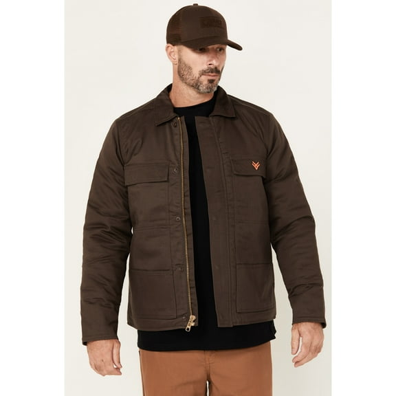 Hawx Work Gear Men's Fr Solid Car Coat Brown