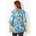 thumbnail image 2 of Catherines Women's Plus Size Bejeweled Pleated Blouse, 2 of 3