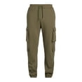 thumbnail image 2 of Hollywood Men's Fleece Cargo Joggers, Sizes S-XL, 2 of 5