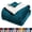 Teal, variant on IR Imperial Rooms Sherpa Bed Blanket Soft Thick & Warm Fluffy Plush Winter Fleece Reversible Lightweight Throw (50x60) Teal