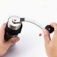 thumbnail image 6 of Hariumiu Portable Stainless Steel Mini Manual Adjustable Coffee Grinder Mill Machine-Large, 6 of 8