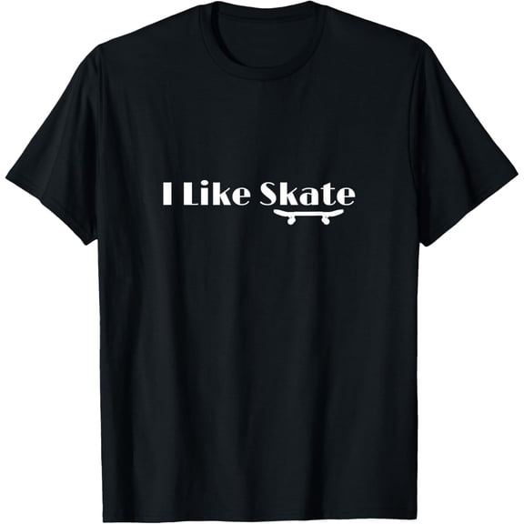 Exquisite and comfortable-Simple & Cool I like Skate sk8 for skateboard lovers T-Shirt