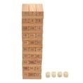 thumbnail image 2 of Tower Building Blocks Game, Wood Block Stacking Game Durable Educational  For Party Games, 2 of 8