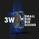 thumbnail image 4 of SOAR NCAA Shockbox Altavoz Bluetooth inalámbrico LED, Indiana Hoosiers, 4 of 4