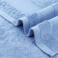 thumbnail image 4 of Unique Bargains Solid Hand Towel Set Cotton Face Towels Absorbent Dark Blue 4-Piece, 4 of 5