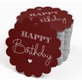 thumbnail image 4 of Inkdotpot Real Silver Foil Happy Birthday Tags Favor Hang Paper Tags 50 Piece, 4 of 6