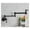 Matte Black A, variant on Brushed Golden Kitchen Faucet Single Cold Water Single Lever Foldable Rotatable Spout Wall Mount Sink Tap 9 Types