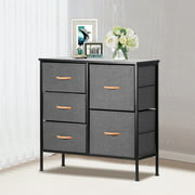 Entryway Cabinets Storage Chests Organizer with 5 Fabric Drawers Bins for The Bedroom,Closet, Livingroom