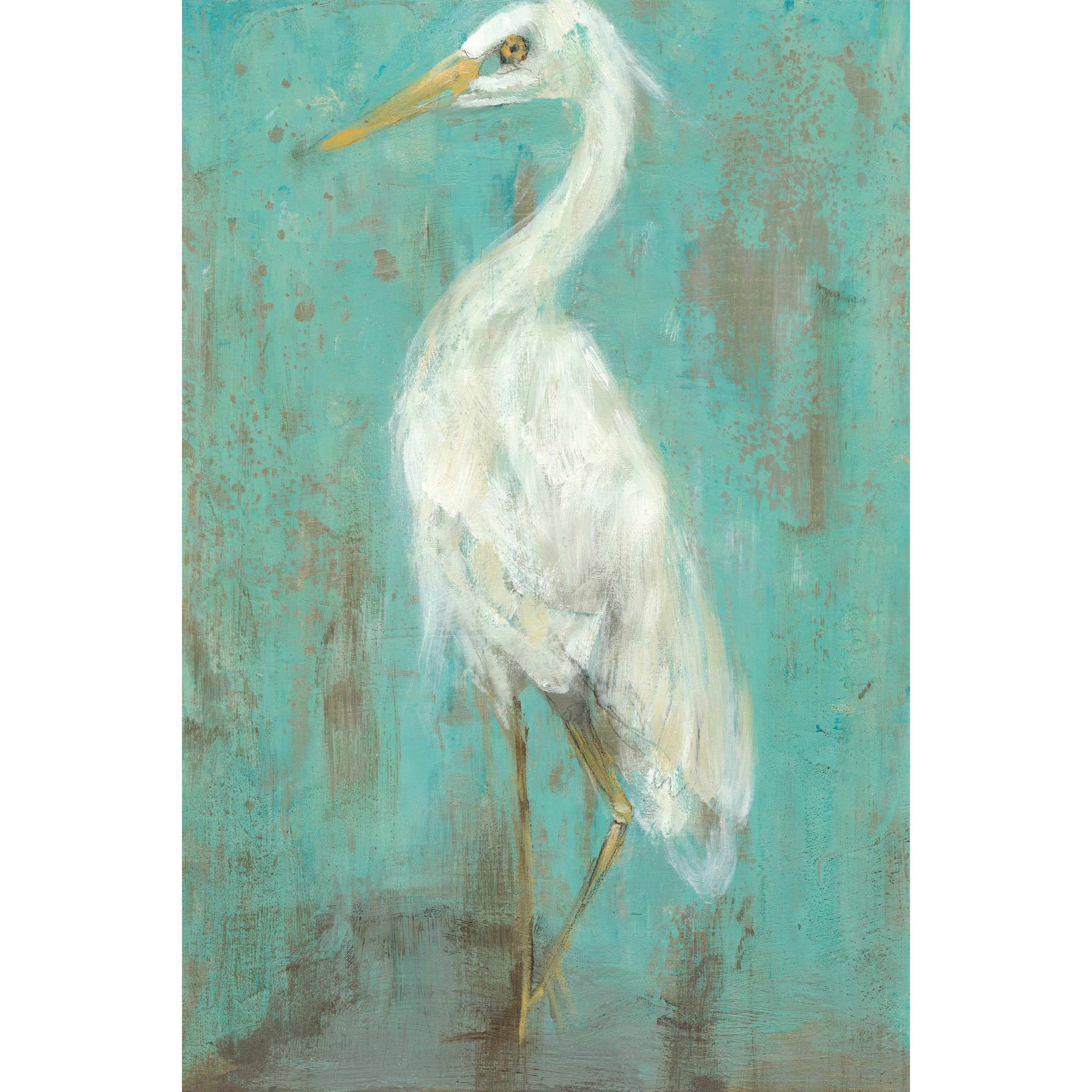 Marmont Hill "Seaspray Heron II" Painting Print on Wrapped Canvas