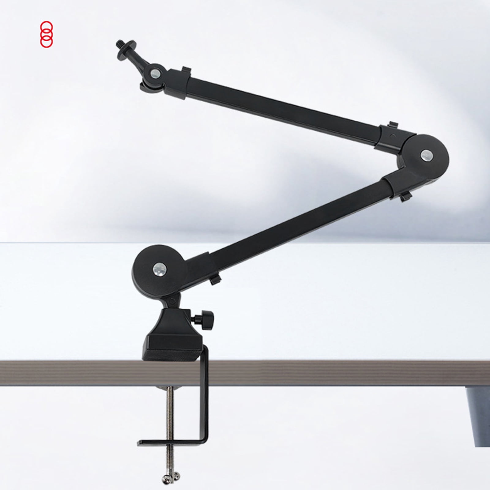 COOLHOOD Professional Metal Microphone Arm Stand Stable and Microphone Holder for and Podcasting