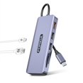 thumbnail image 1 of Adaptador multipuerto de 7 puertos USB C Hub FORIDA 4K HDMI 100 W PD, 1 of 7