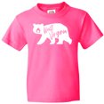 thumbnail image 3 of Inktastic West Virginia White Bear Silhouette Youth T-Shirt, 3 of 5