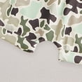thumbnail image 5 of Ulanda Toddler Baby Boy Summer Clothes Camouflage Quarter Zip Short Sleeve T Shirt Shorts 2 Piece Outfits Set (Dark Green, 6-12 Months), 5 of 7