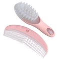 thumbnail image 1 of Baby Hair Brush and Comb Set Massage Scalp Brush for Newborn and Toddler 1Set, 1 of 4