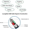 thumbnail image 5 of Storel Cable De Impresora Para Iphone 15 Cable De Impresora Usb B A Usb C De 6.6 Pies Para Macbook Pro Iphone 16 Pro Air Cable Midi Para Yamaha Casio Digital Piano Teclado Midi Controlador De Dj Dac A, 5 of 5