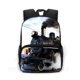 thumbnail image 1 of Mochila pequeña de 13 pulgadas para niños y niñas, morral escolar con diseño de tren locomotor, ideal para libros, guardería, chico Fivean unisex, 1 of 2