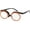 Black, Orange, Multicolor, variant on Universal Presbyopic Glasses Folding Magnifying Reading Eyeglasses Flip-up Lens Make up Glasses +1.0~+4.0
