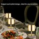 thumbnail image 3 of Unbreakable Metal Wine Tumblers Home Bar, Stainless Steel Stemmed Goblets Drinkware, for Outdoor Party Wedding, 3 of 5