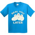 thumbnail image 3 of Inktastic Seal You Later Youth T-Shirt, 3 of 5