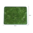 thumbnail image 5 of Grofry Pet Pee Mat，Artificial Grass Puppy Pee Pad Odor-Free Absorbent Fine Workmanship Wear-resistant Dog Training Pad for Clean Comfortable Home, 5 of 7